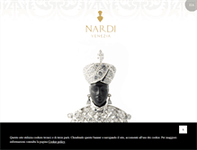 Tablet Screenshot of nardi-venezia.com